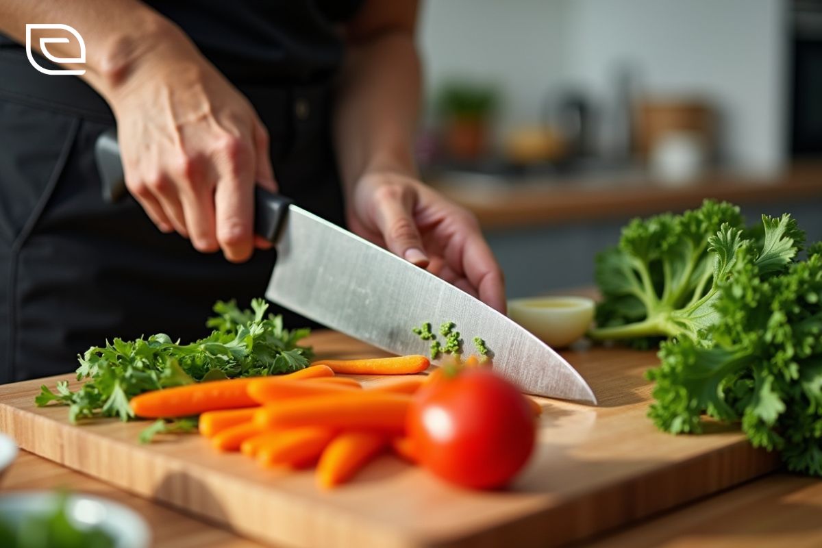 Chopping Vegetables